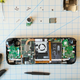 A screenshot from an October 2021 Steam Deck teardown video in which Valve strongly recommends against modifying the handheld PC.